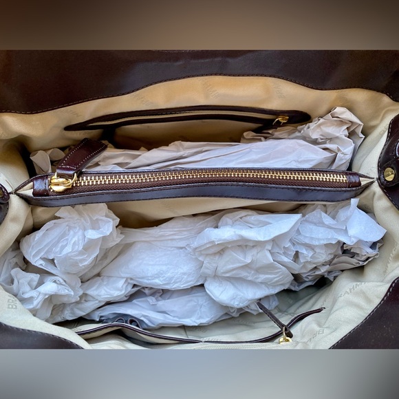 Brahmin🌿SERPENTINE HEARTWOOD ELISA SATCHEL 
NEW WITH ATTACHED TAG🍃$435 MSRP🍃 - Picture 6 of 15